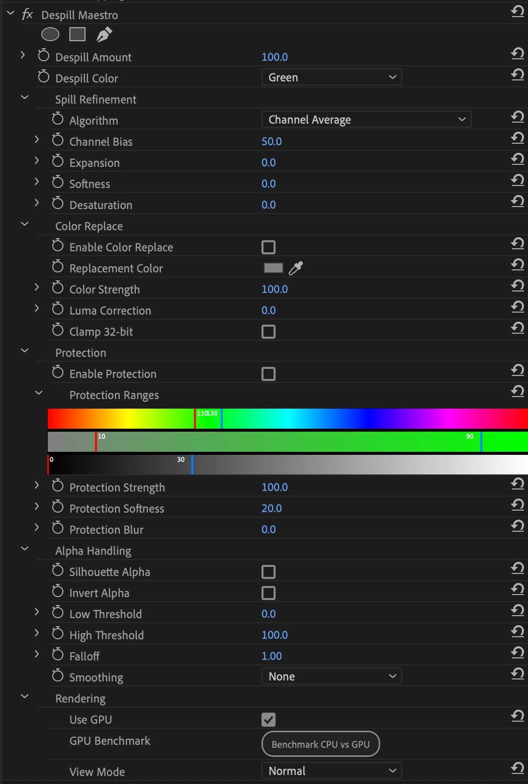Despill Maestro in Adobe Premiere Pro